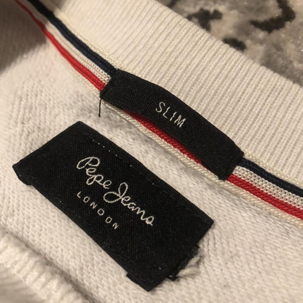 Pepe Jeans Men's White and Blue Hoodie (4)