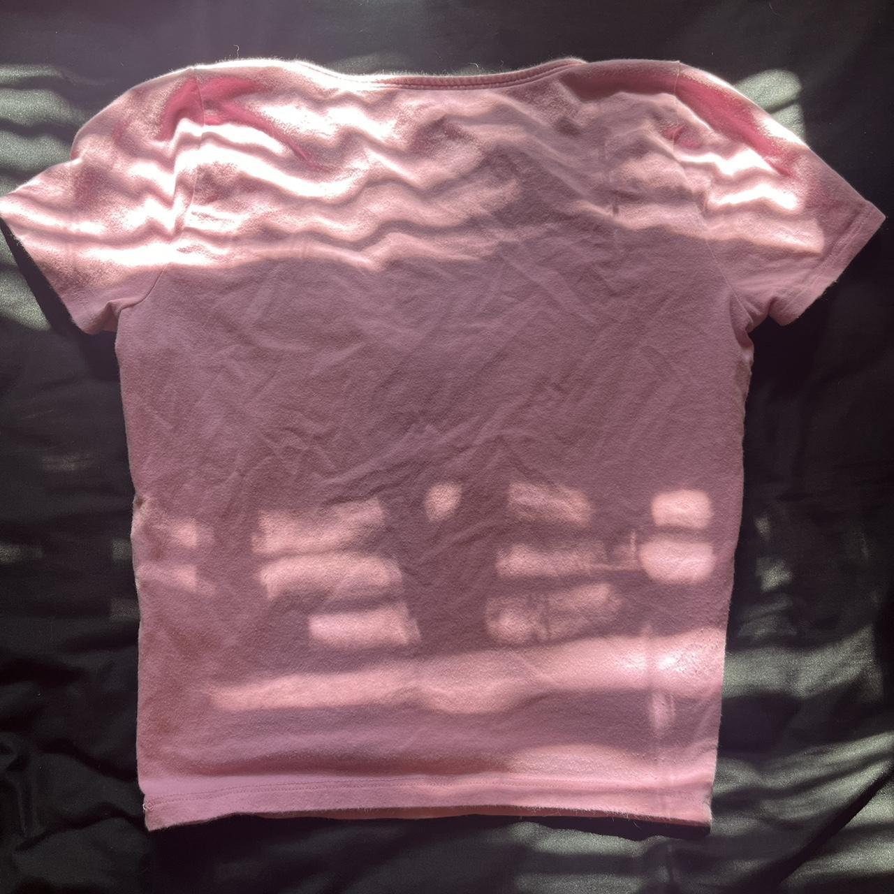 light pink hollister top size small really cute... - Depop