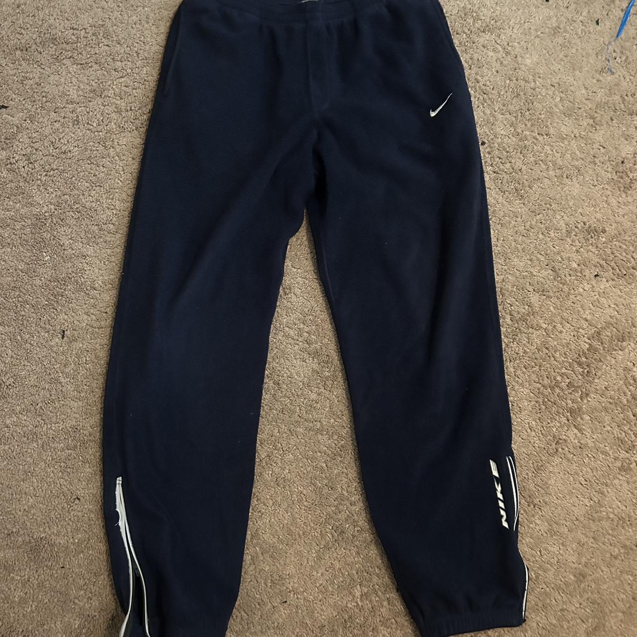 nike joggers zipper