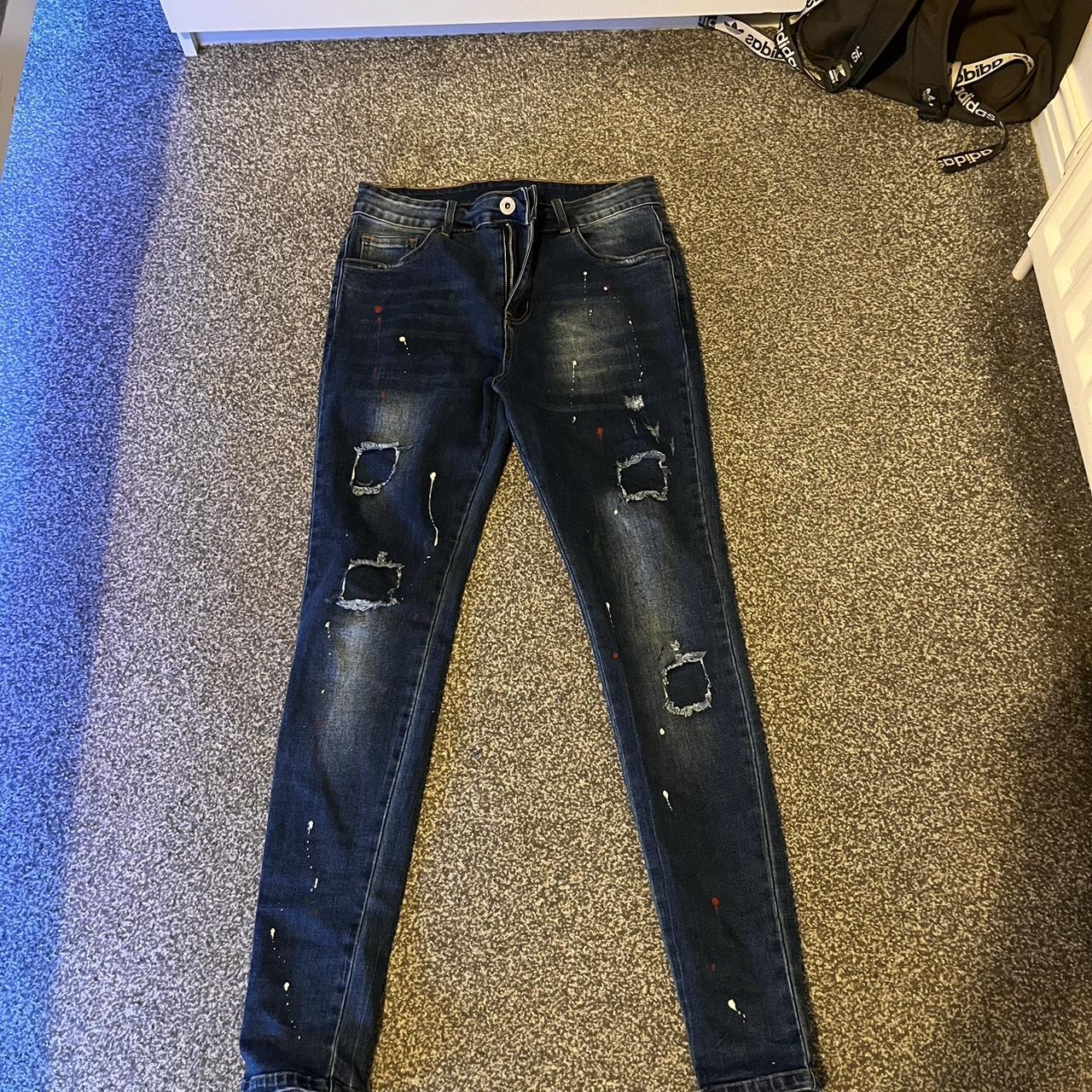 NVLTY ripped jeans bought for 50 a while ago very... Depop