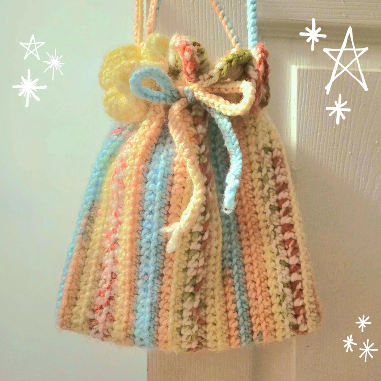 Women's Bag - Multi – Multi-coloured drawstring c… - image 1