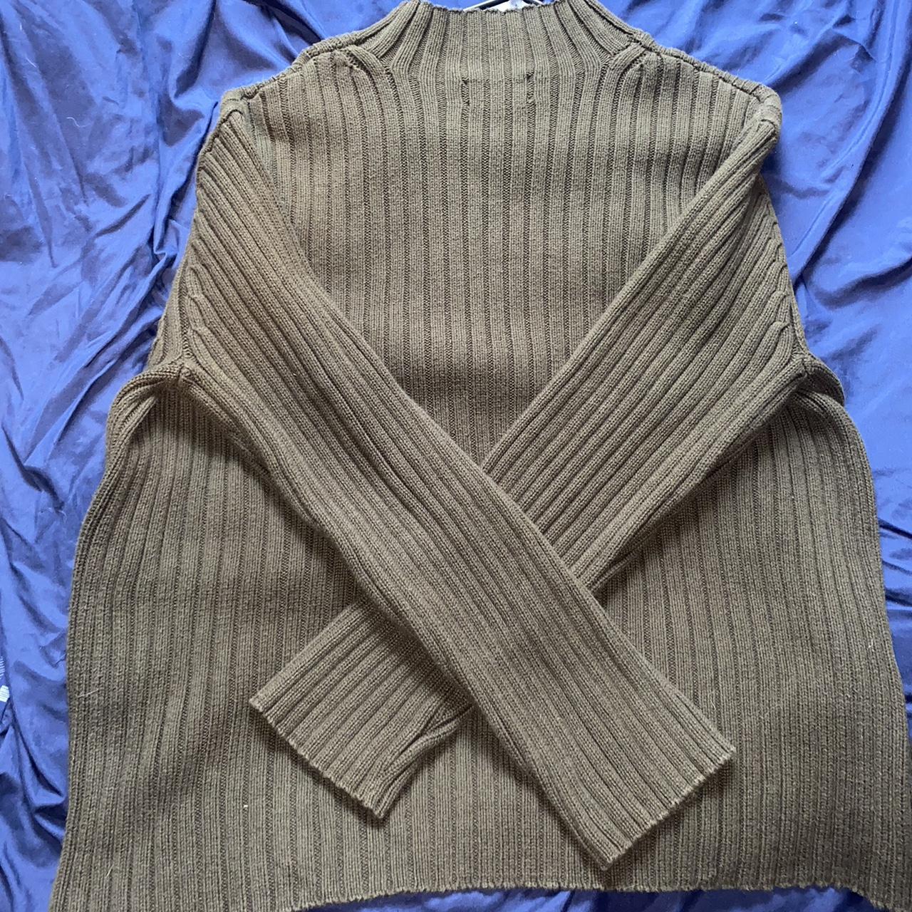 Ralph Lauren Men's Green Jumper | Depop