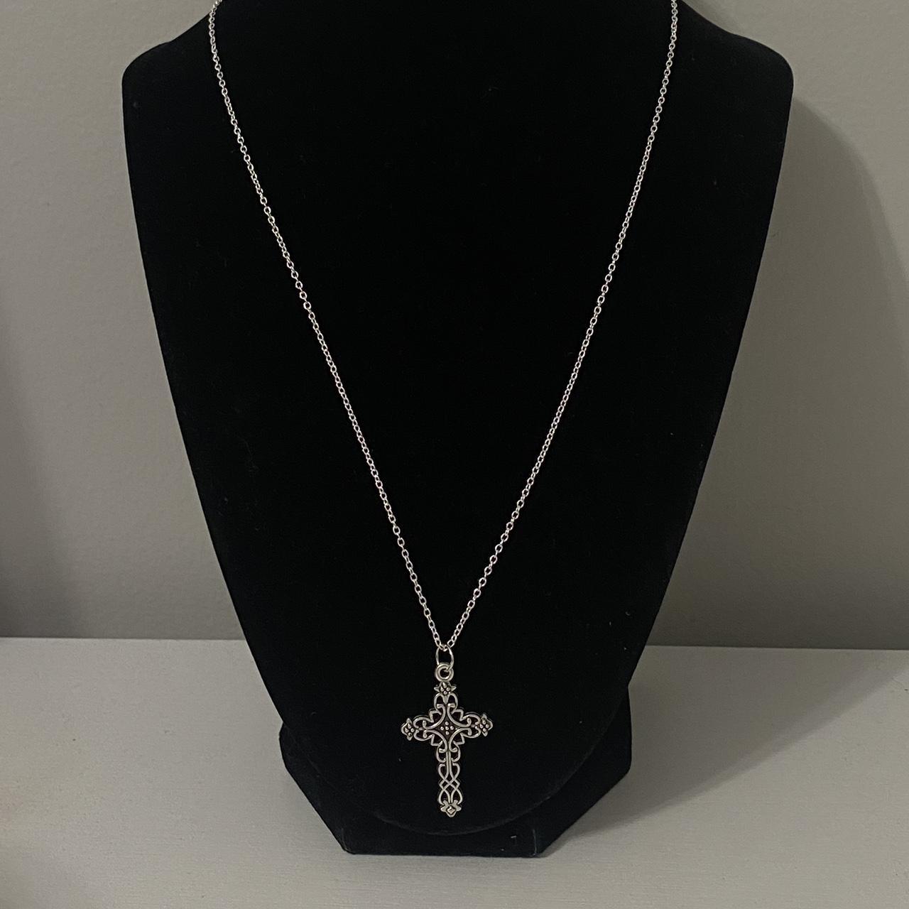 20 inch cross necklace! - Depop