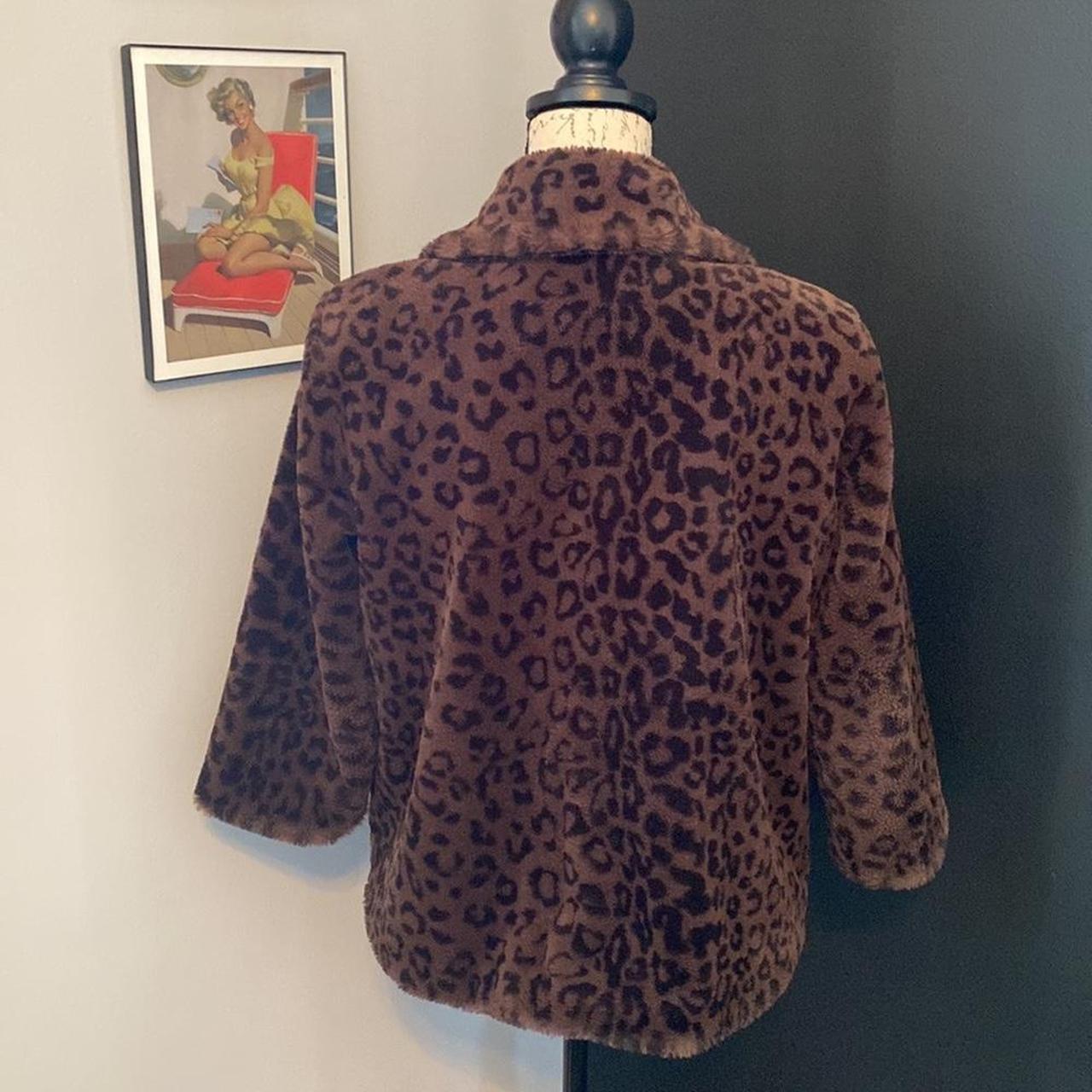 J mclaughlin leopard top coat