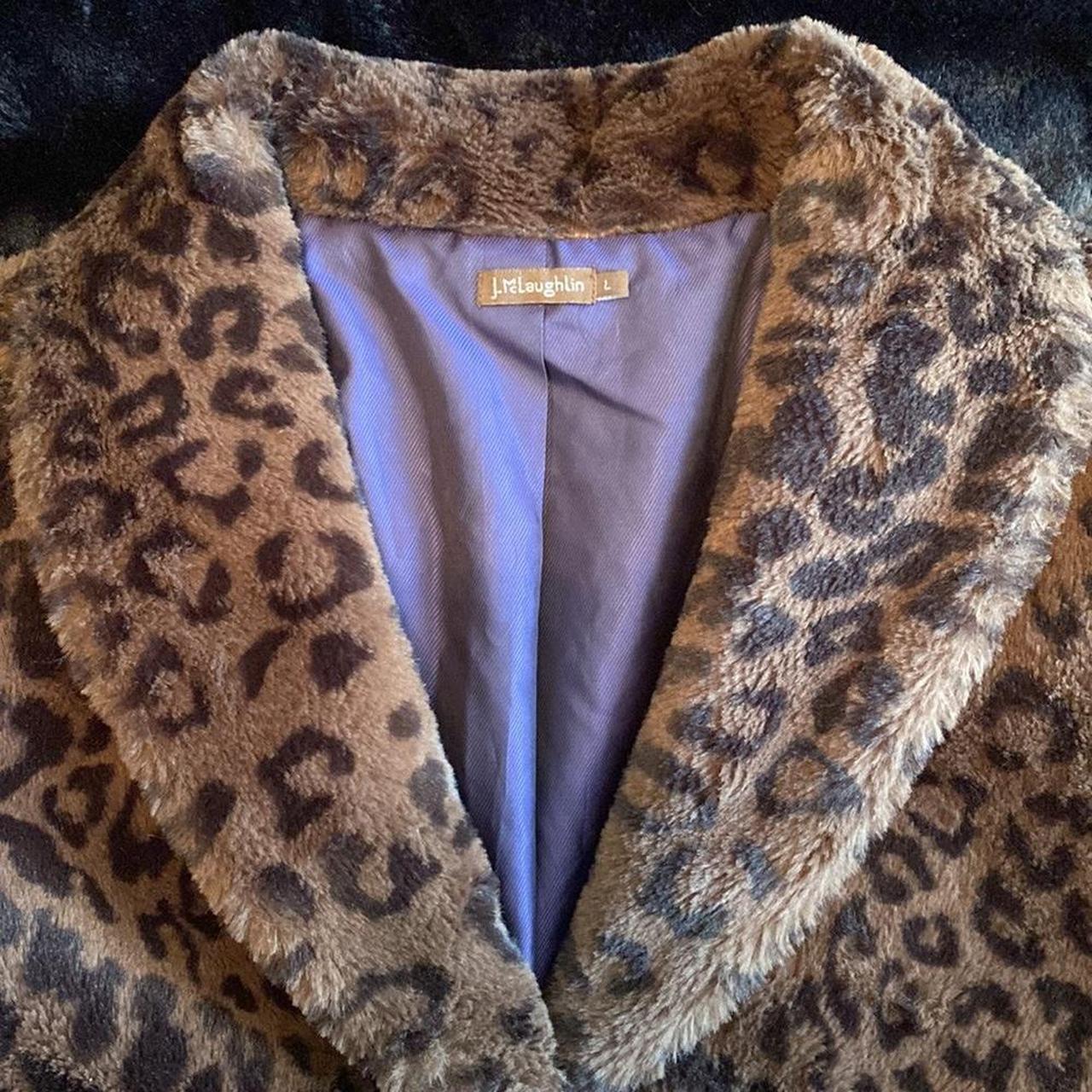 J mclaughlin clearance leopard coat