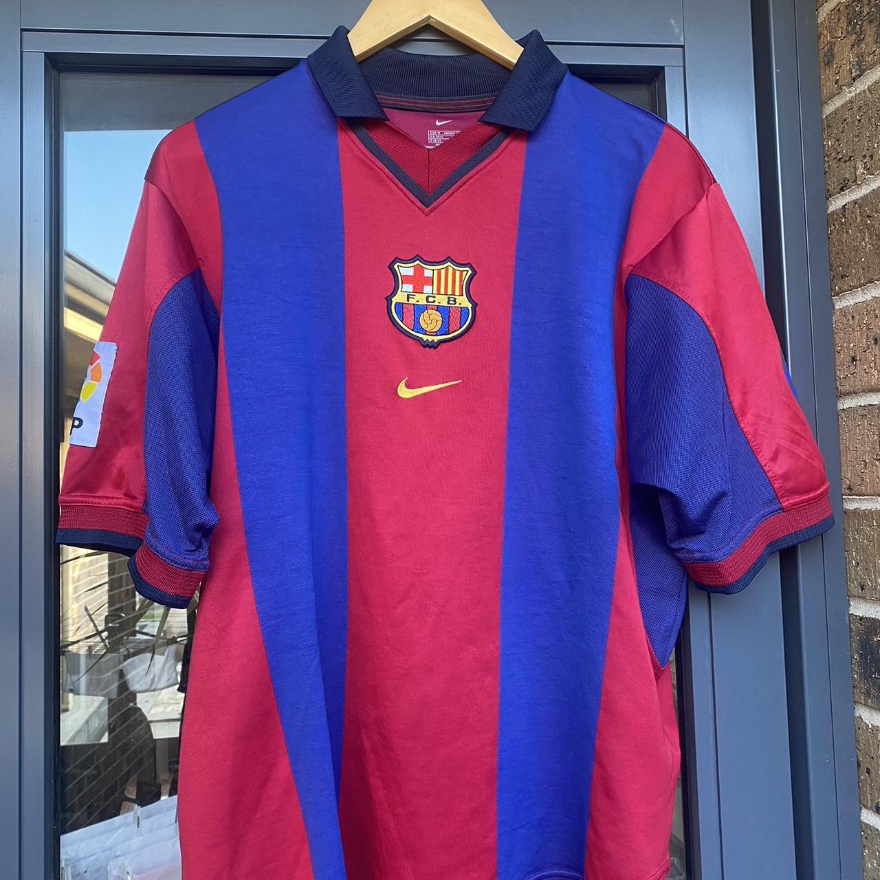 Nike Barcelona Vintage Jersey - Depop