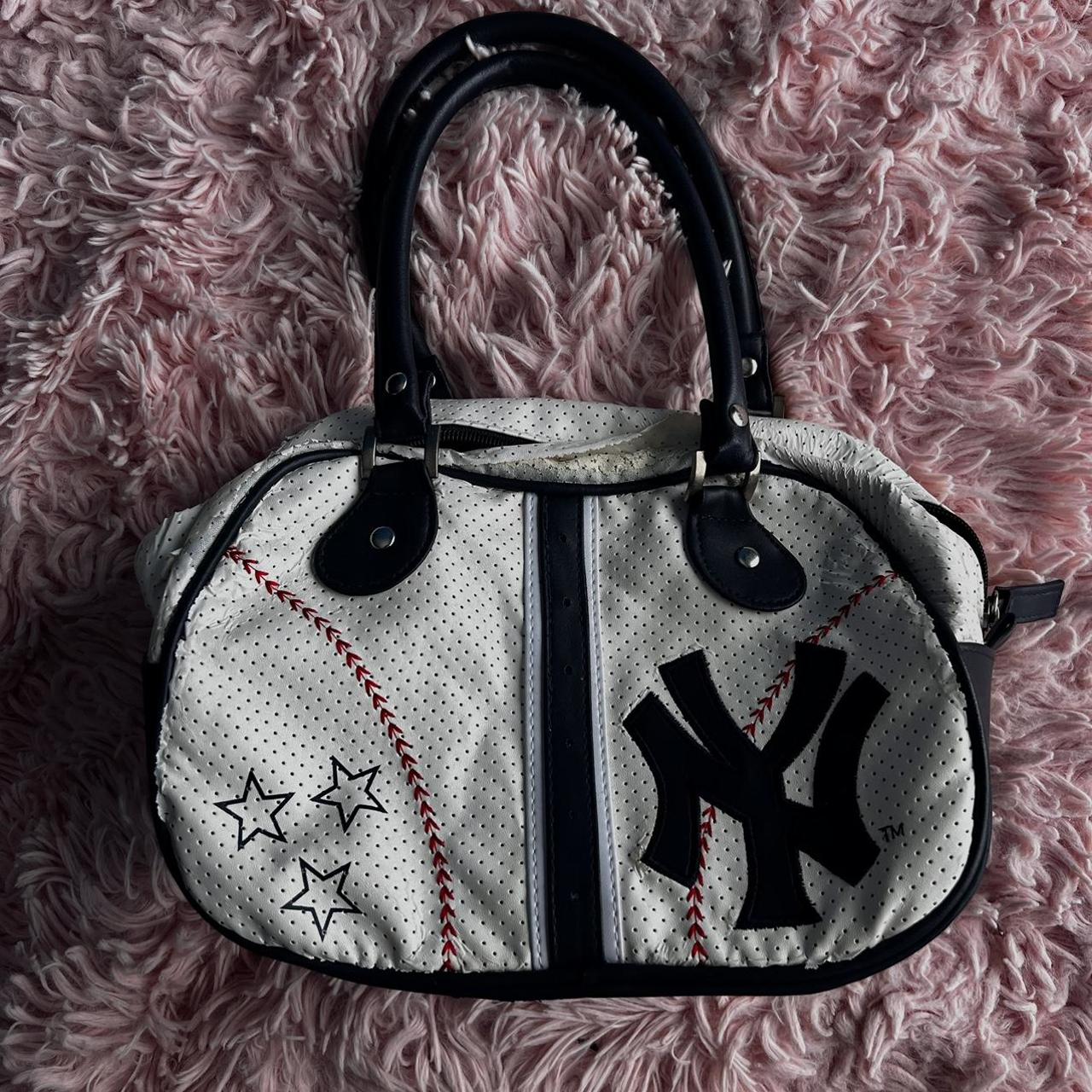 New York Yankees Clear Messenger Bag