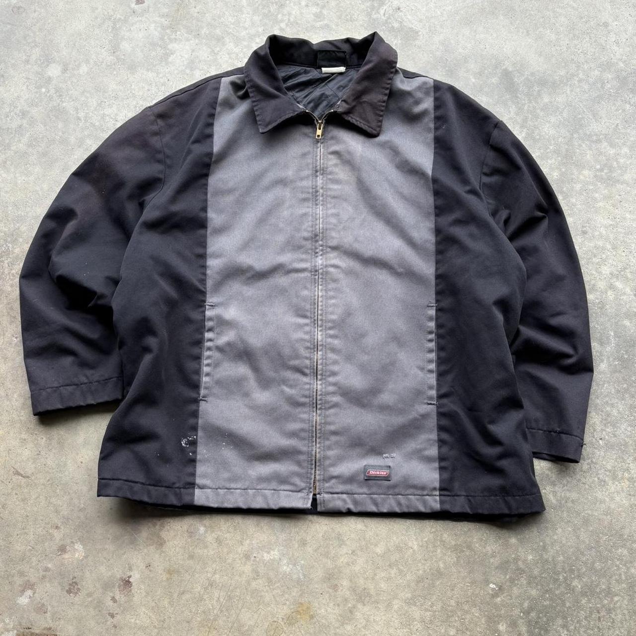 Vintage Dickies Work Wear Jacket flaws as shown... - Depop