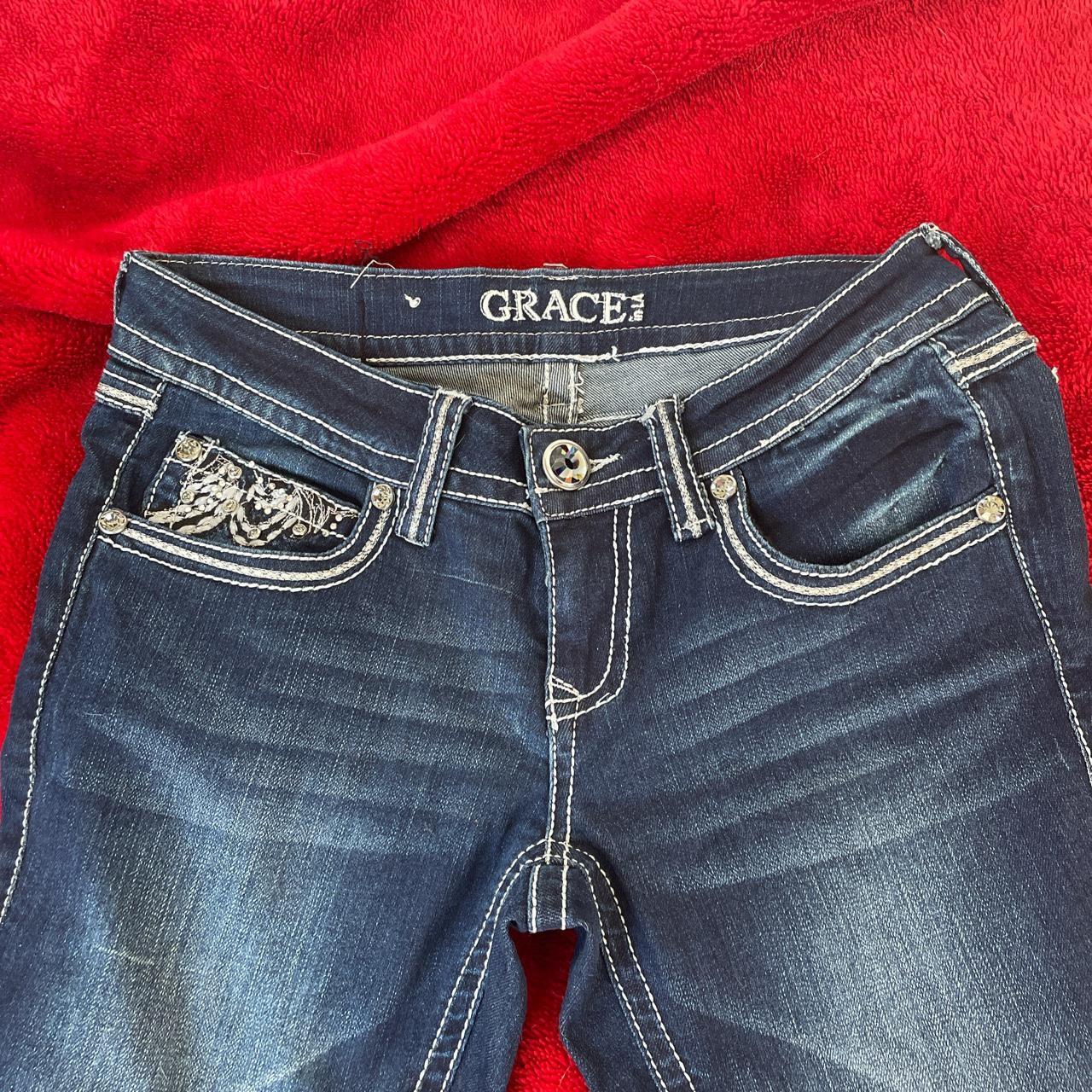 miss me style jeans from grace in la fits au8... Depop