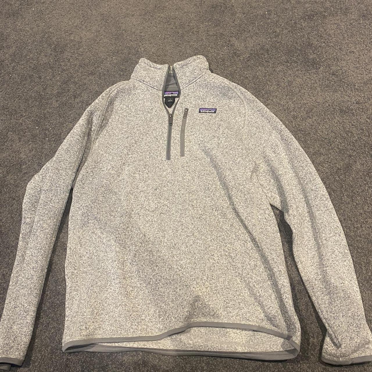 LARGE Patagonia Quarter Zip fleece NEVER BEEN WORN... - Depop