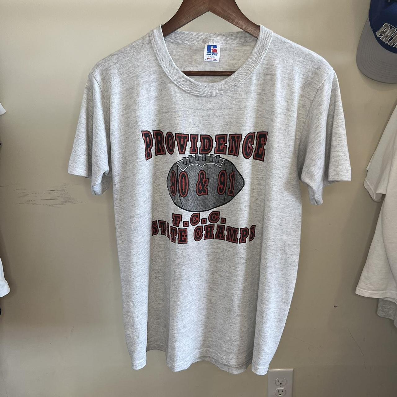 Vintage 1991 Football Champs Tee Great condition on... - Depop