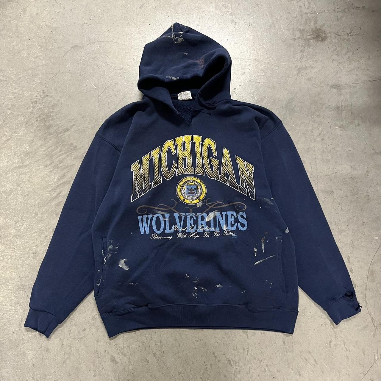 Michigan college sweatshirt. Super comfy and warm. - Depop