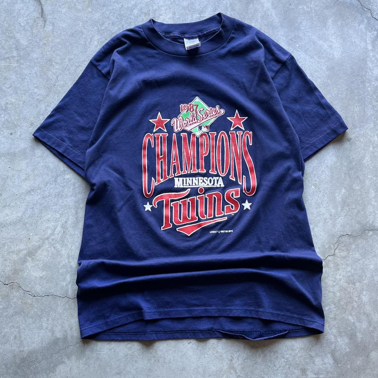 1987 Minnesota Twins World Series Sweatshirt - Men's Medium
