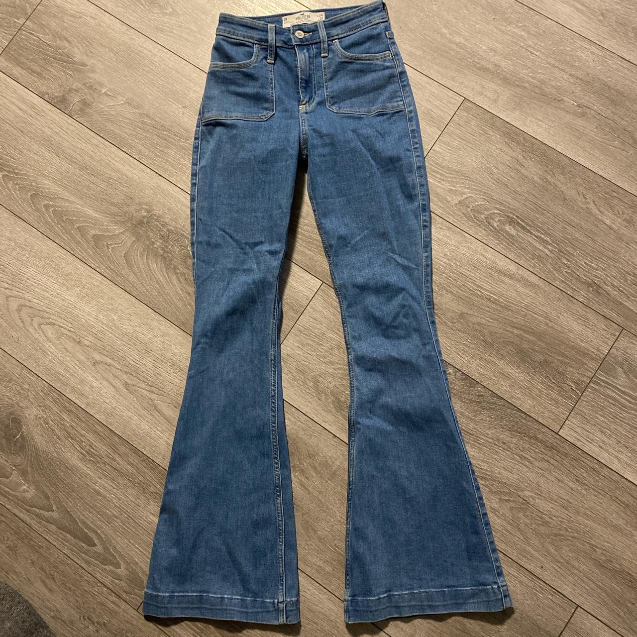 Hollister Co. Women's Blue Jeans | Depop