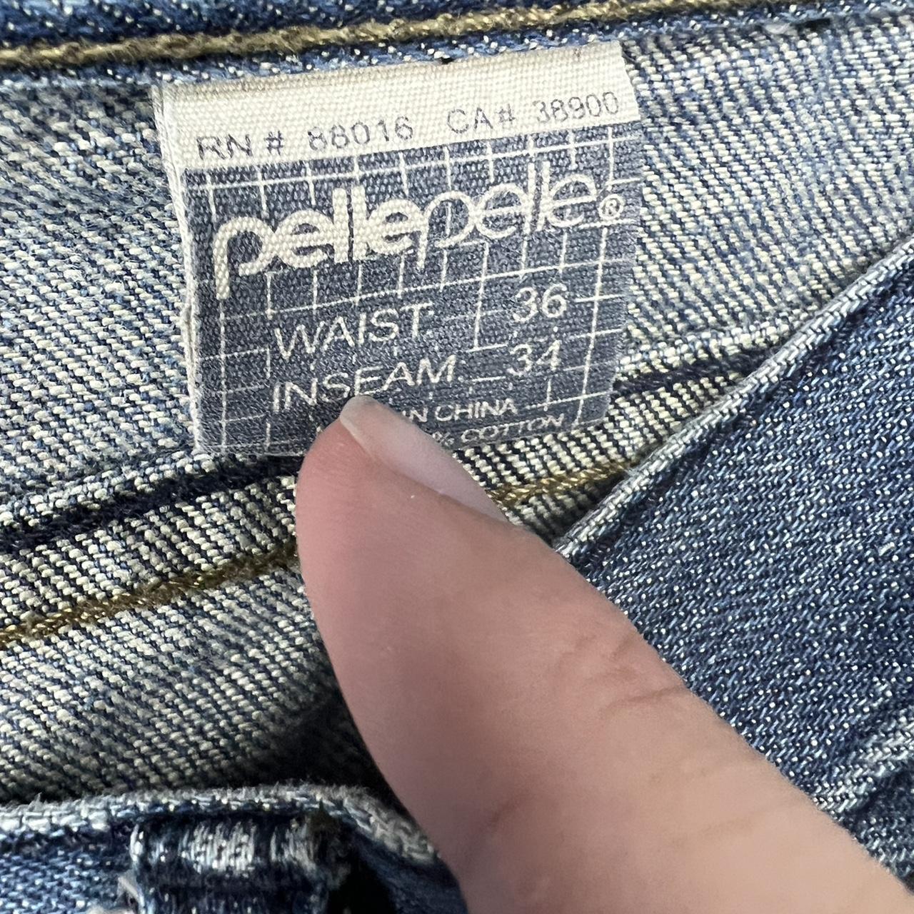 Pelle pelle jeans with crazy embroidery Size 36 | Depop Pelle pelle jeans with crazy embroidery Size 36 | Depop