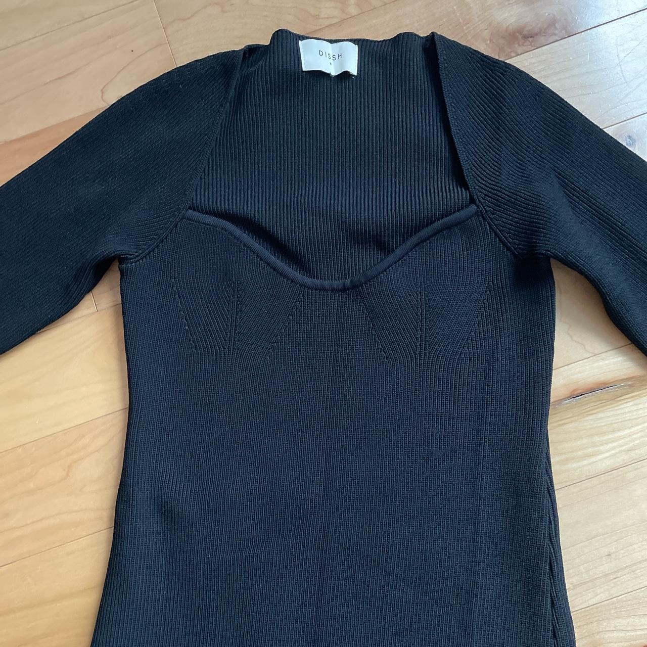 Dissh sweetheart neckline dress It’s a khaite dupe... - Depop