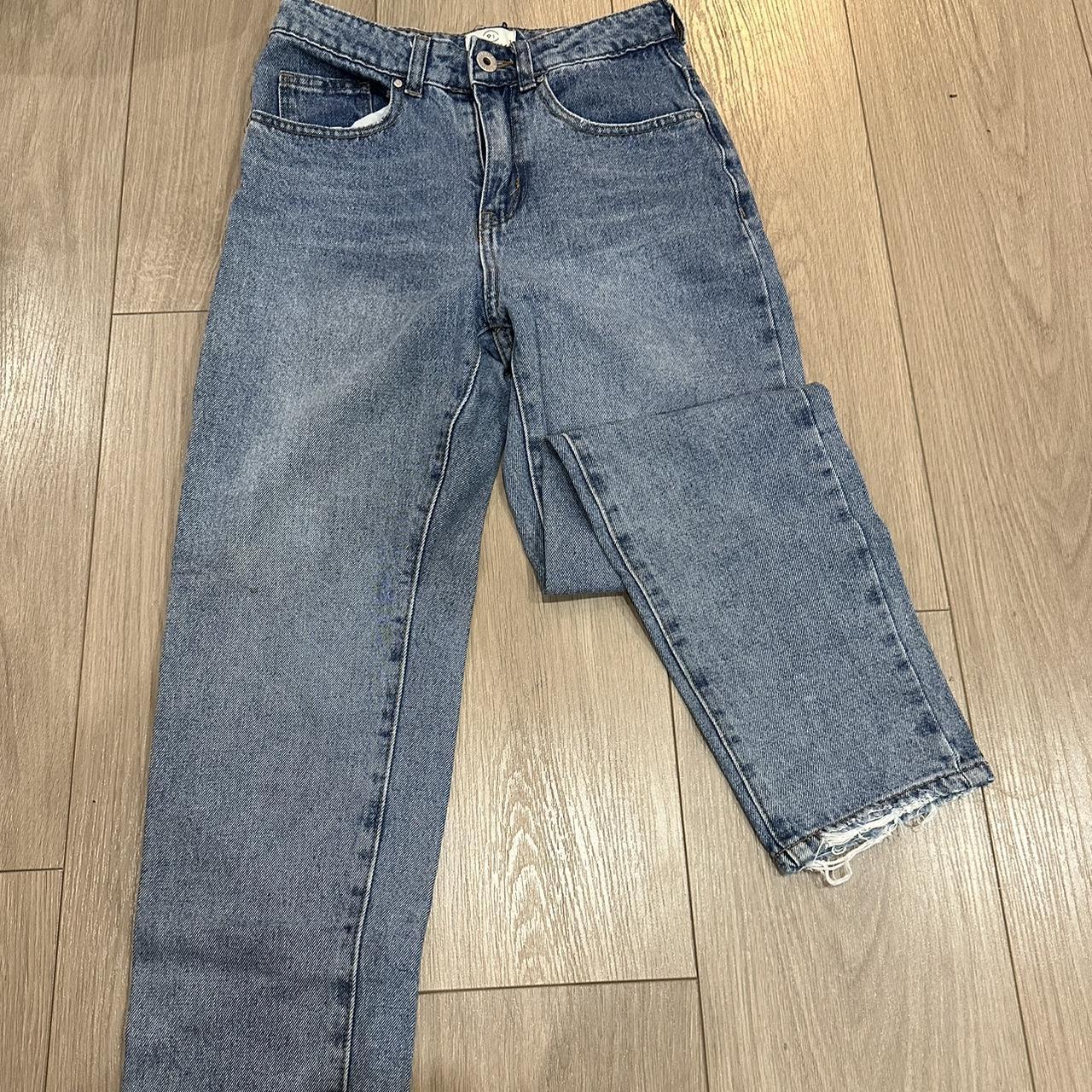 cotton on denim jeans boyfriend cut size 2 - Depop