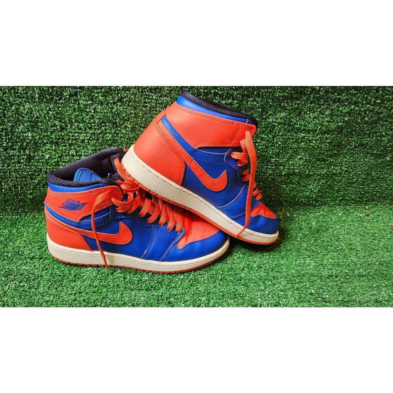 Nike Air Jordan 1 Retro High OG “Knicks” Game Royal/... - Depop