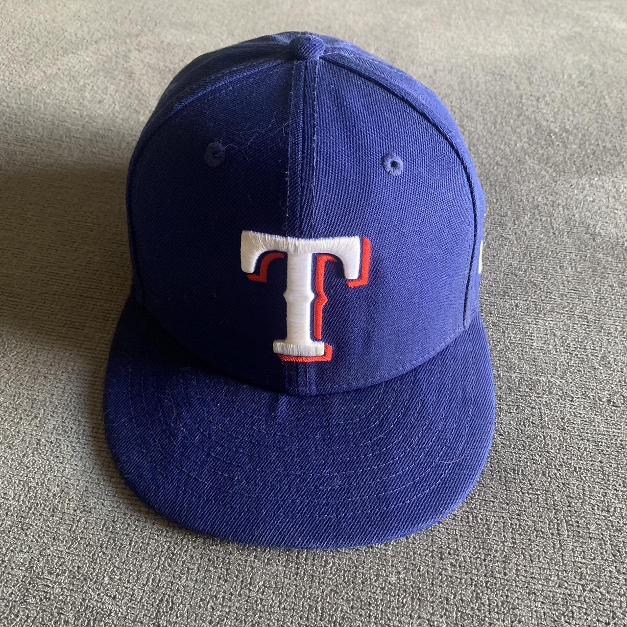 Texas Rangers MLB Baseball '47 Brand Blue Polo Size - Depop