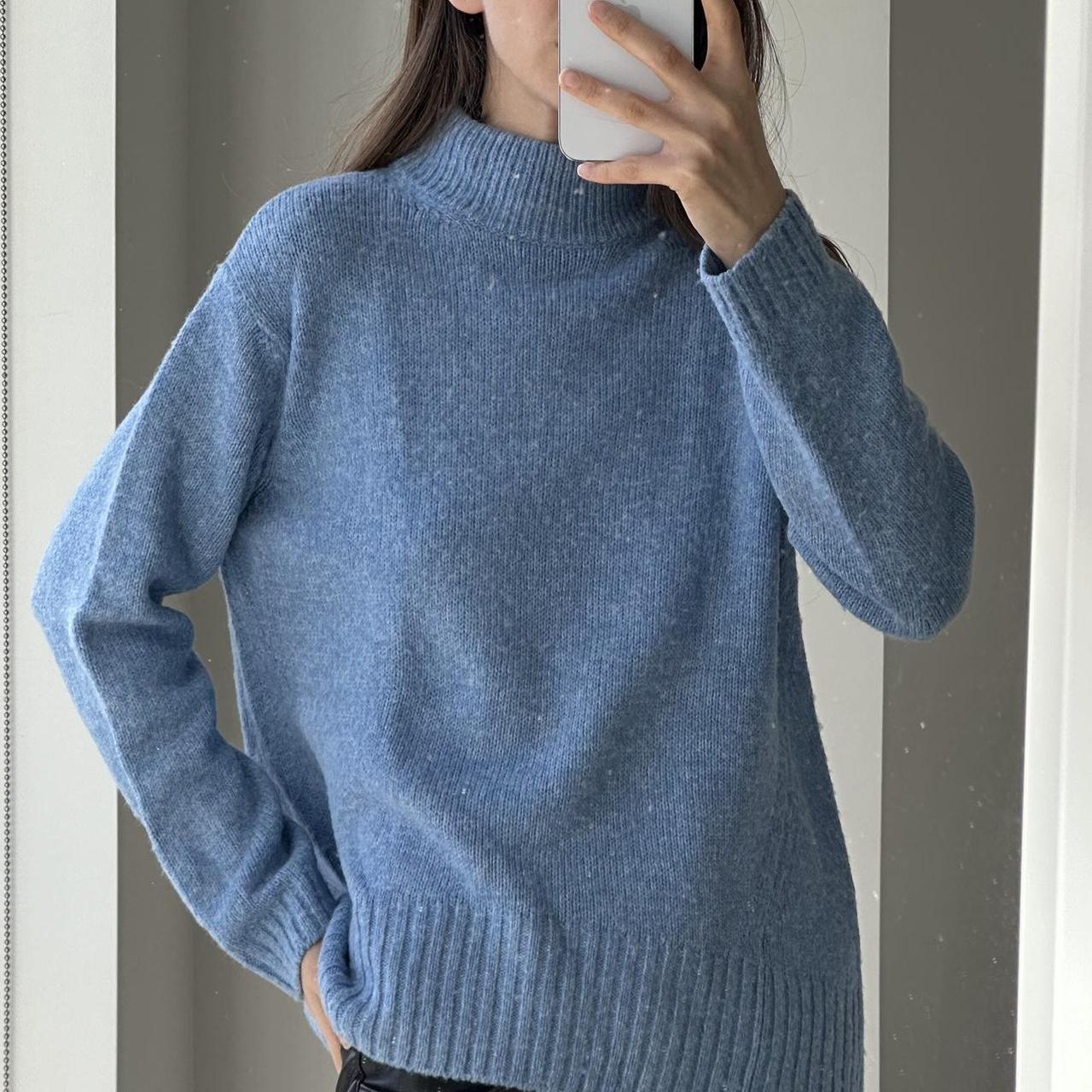 Beautiful blue sweater. Massimo Dutti Good condition... - Depop