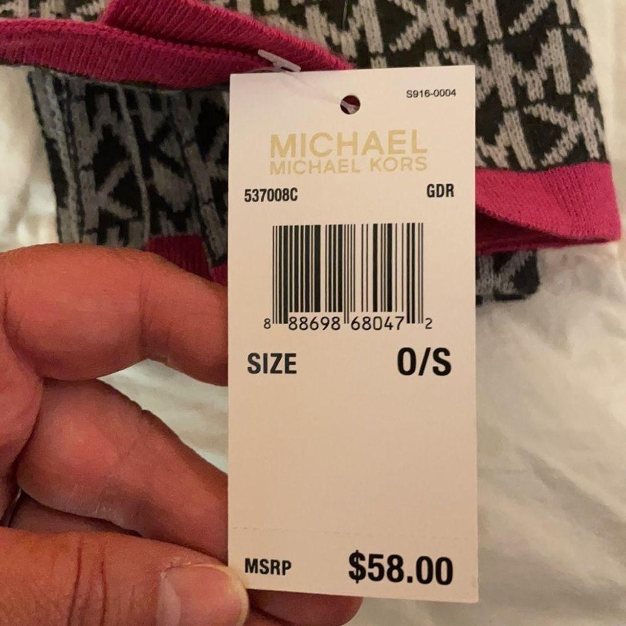 Michael kors scarf mens pink online