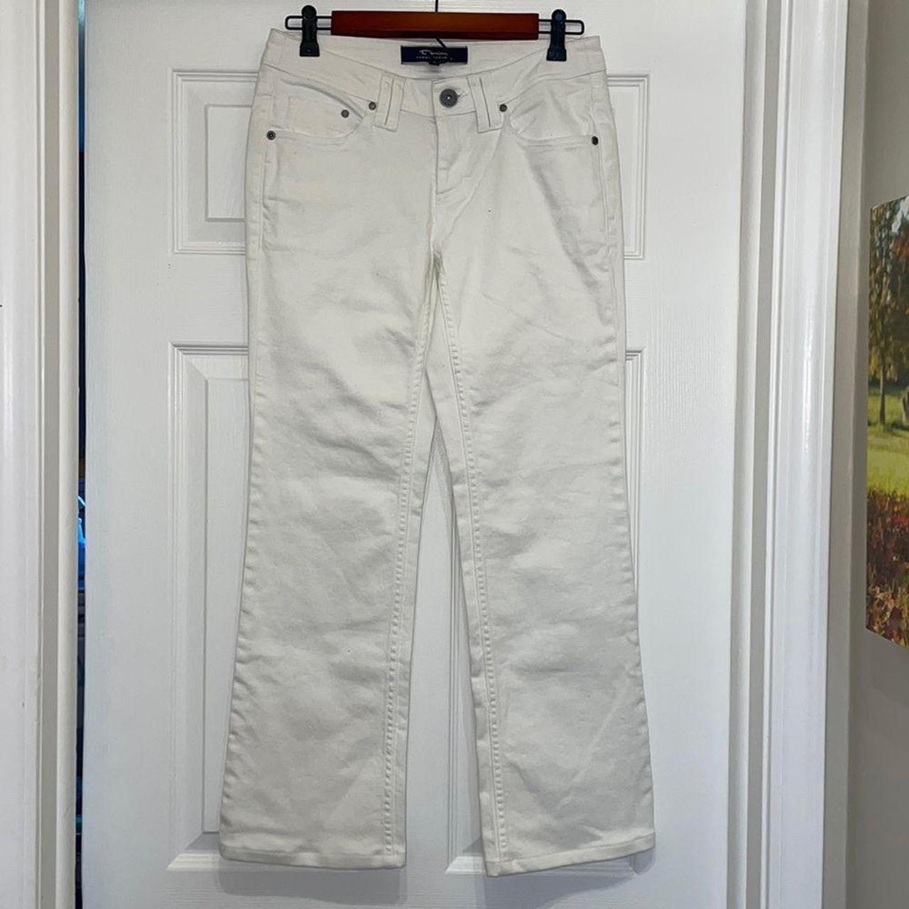 Tommy Bahama White Island Bootcut Jeans, size 2. - Depop