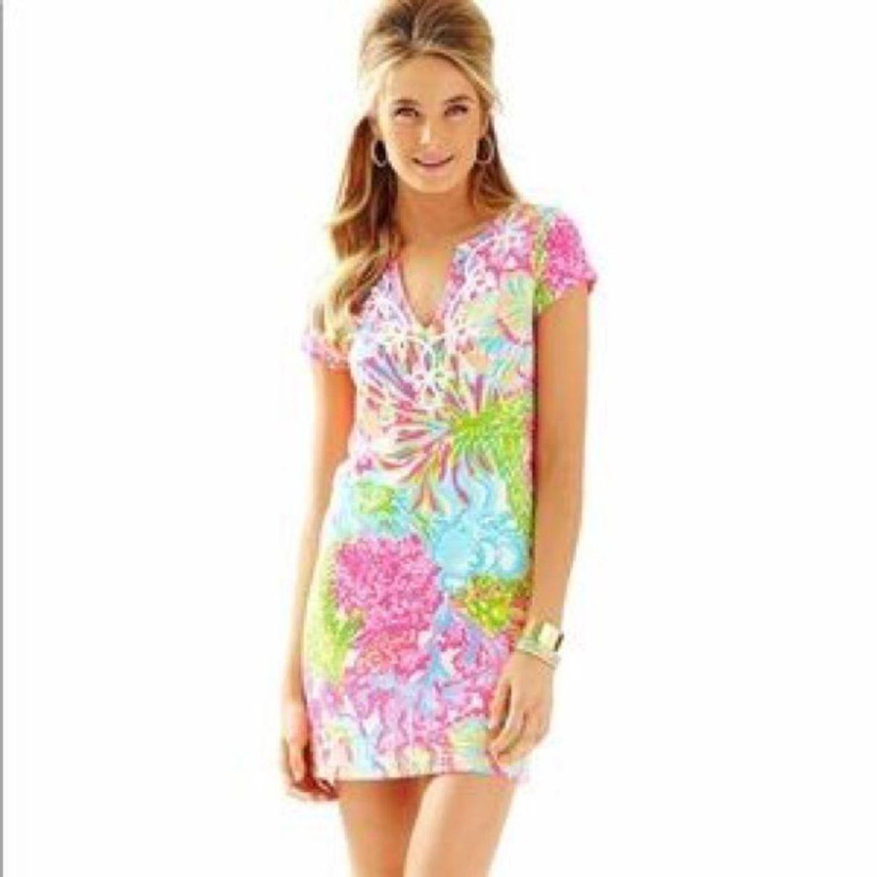 Lilly pulitzer hotsell coral dress