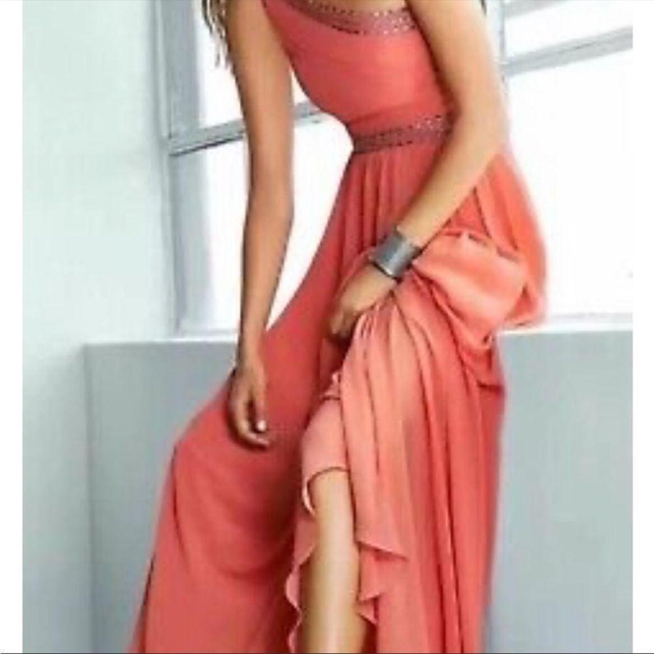 Bcbg coral outlet dress