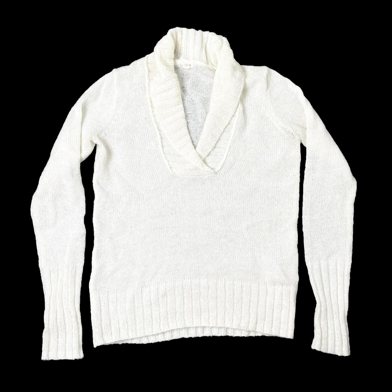 Women's White Jumper Depop