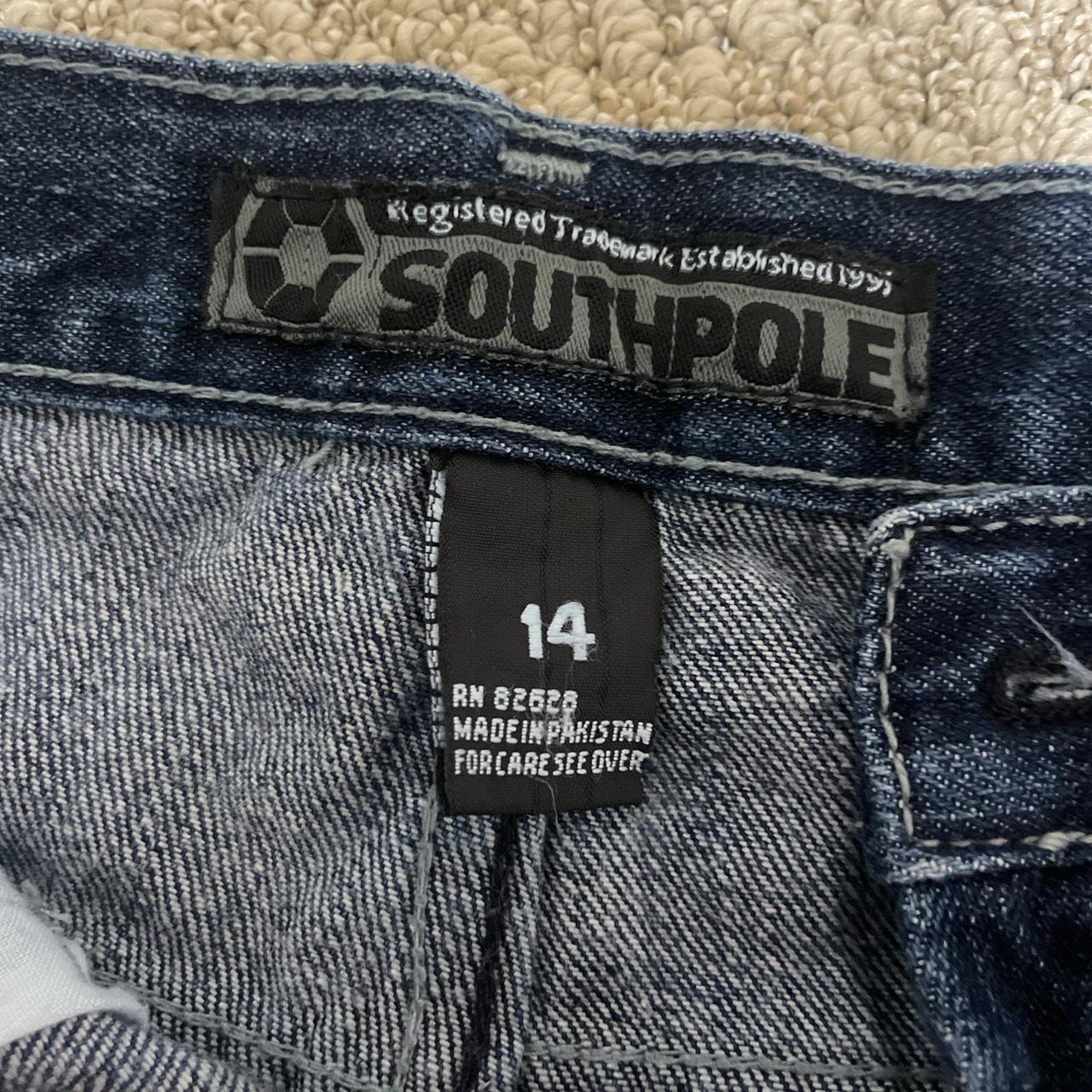 Southpole 4180 mid rise jeans size 14 #southpole #baggy - Depop