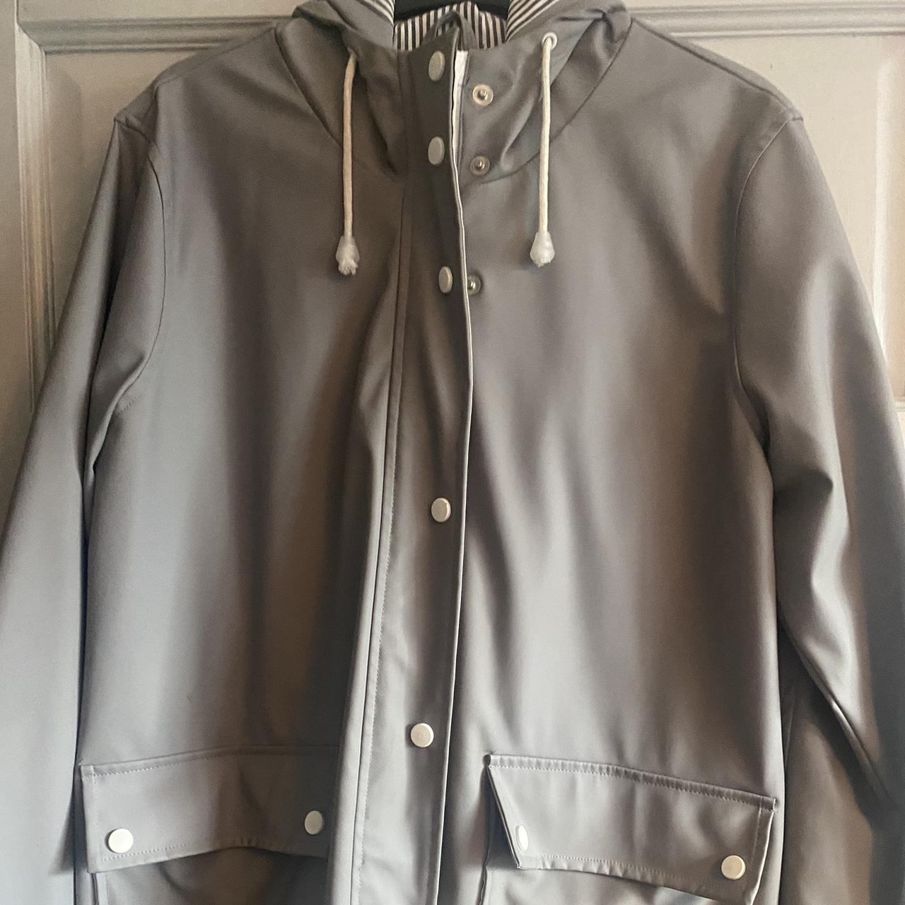 Topshop deals grey raincoat