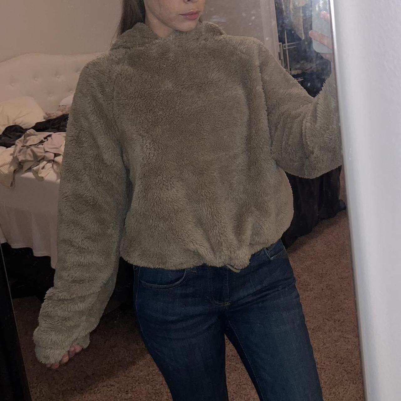 H&m discount fuzzy hoodie