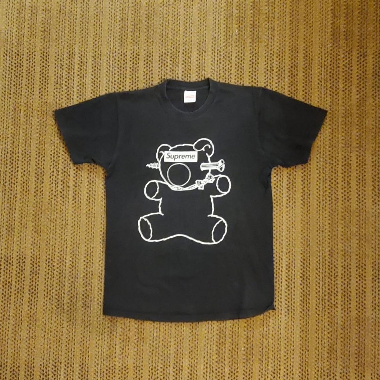 Supreme Bear Tee Black