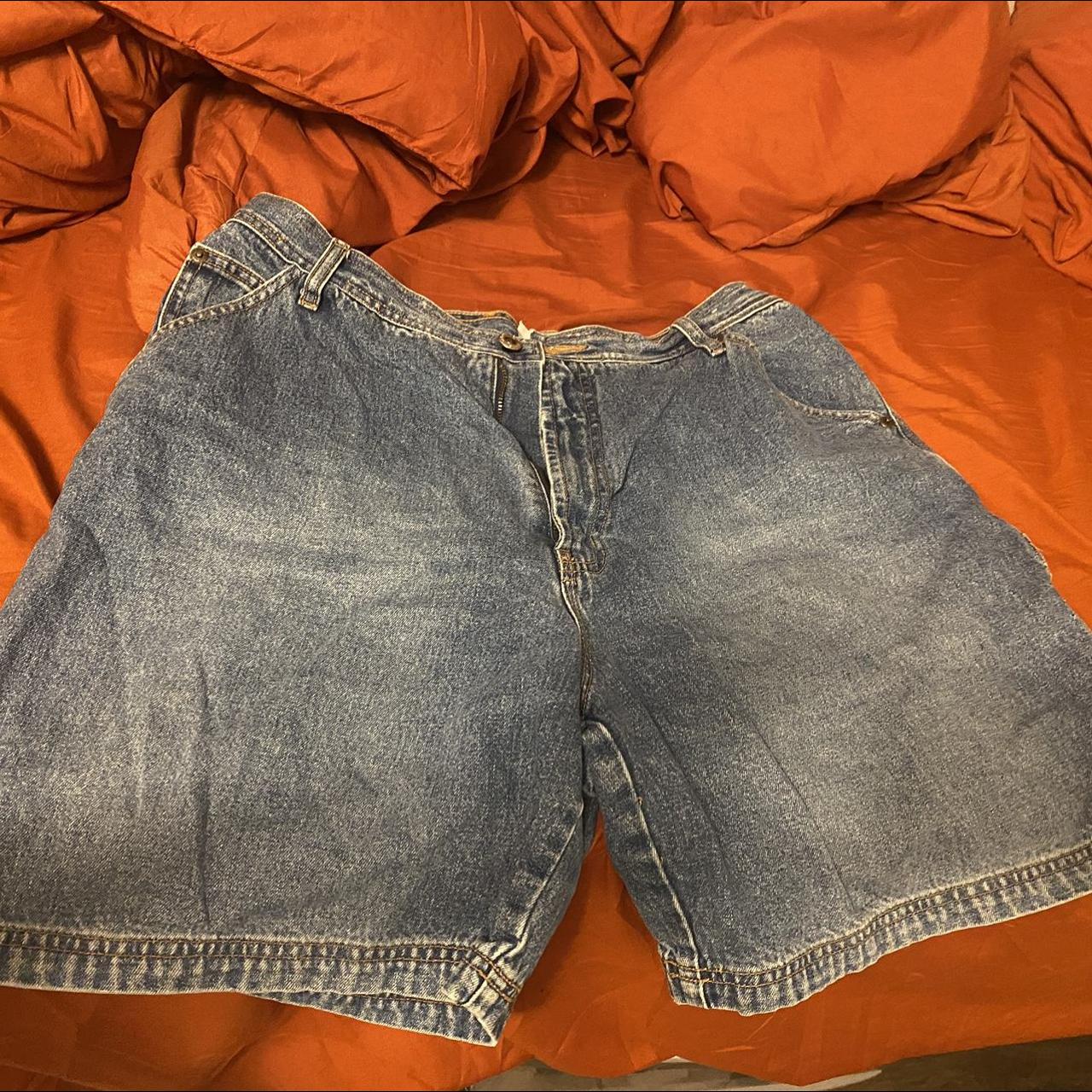 Denim dad shorts. Super cute. Could be called mom... Depop