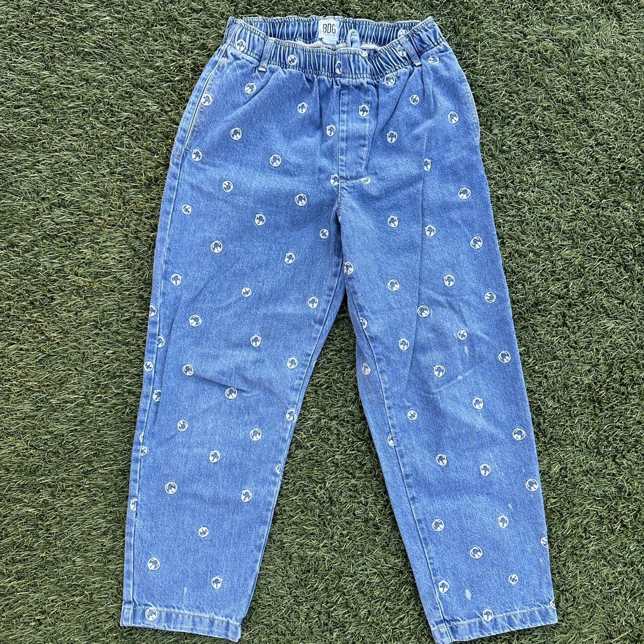 BDG smiley face jeans Brand New limited edition BDG... - Depop