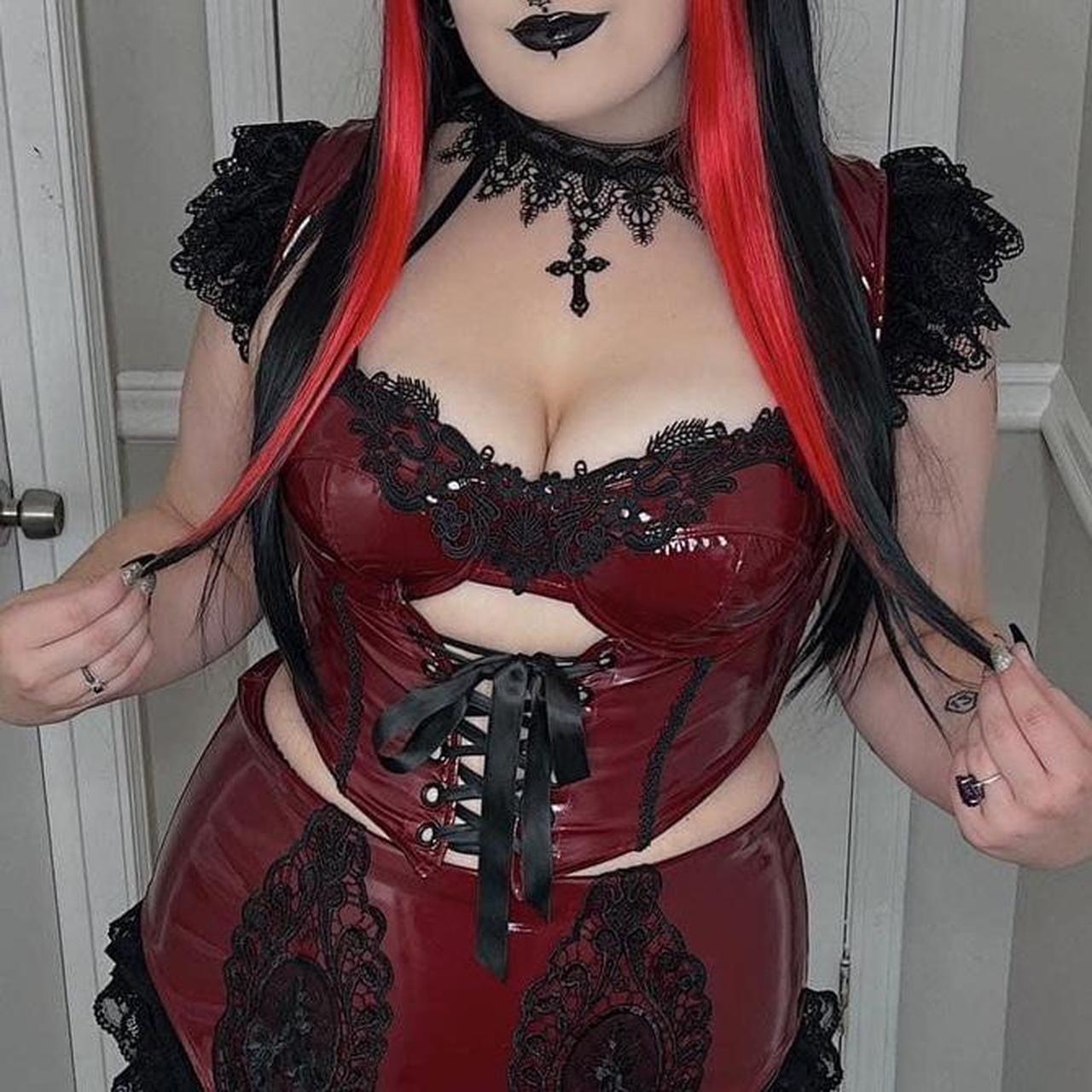 UNDERBUST CORSET ONLY! Lip service underbust... - Depop