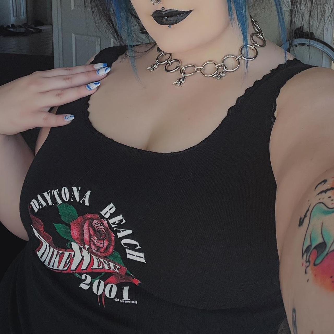 Daytona Beach Bike Week 2001 tank top Size... - Depop