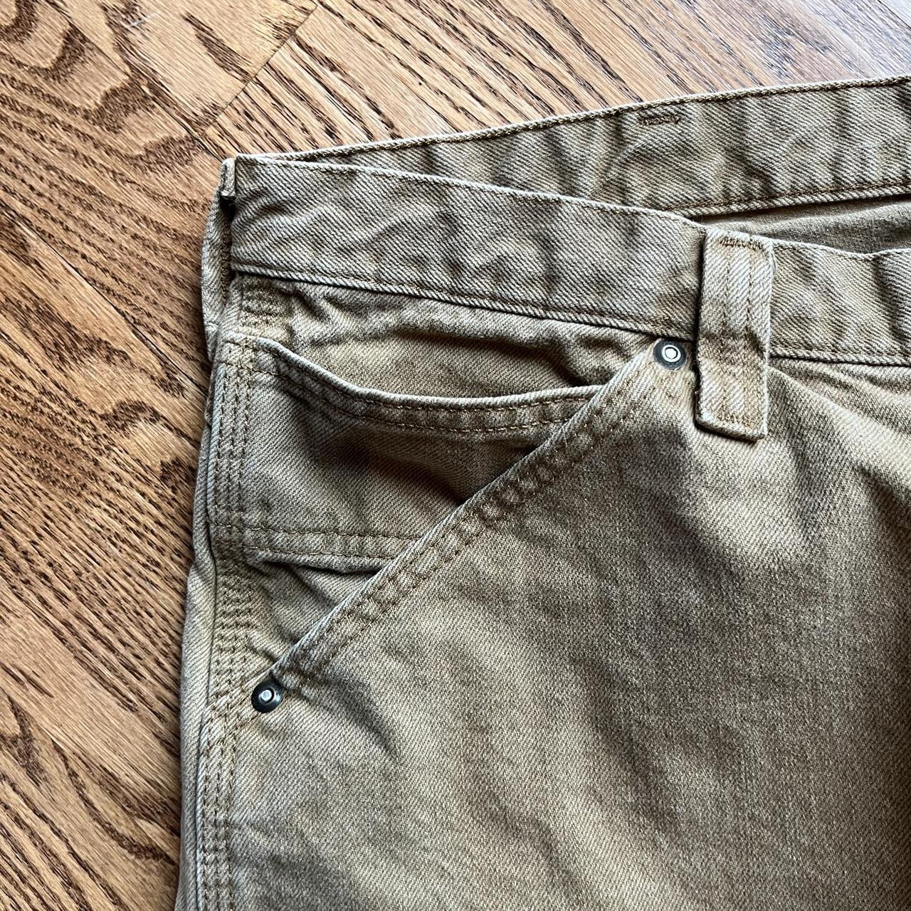 Lee dress pants Dope pair of pants Brown color - Depop