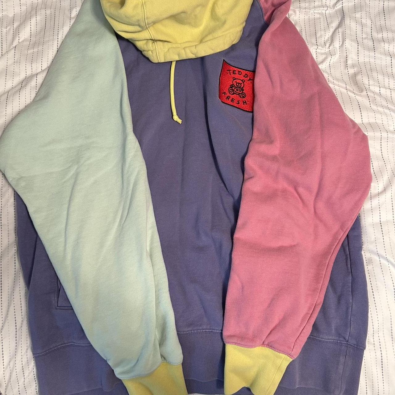 Teddy Fresh Quilt Hoodie Print Sizes XS all - Depop