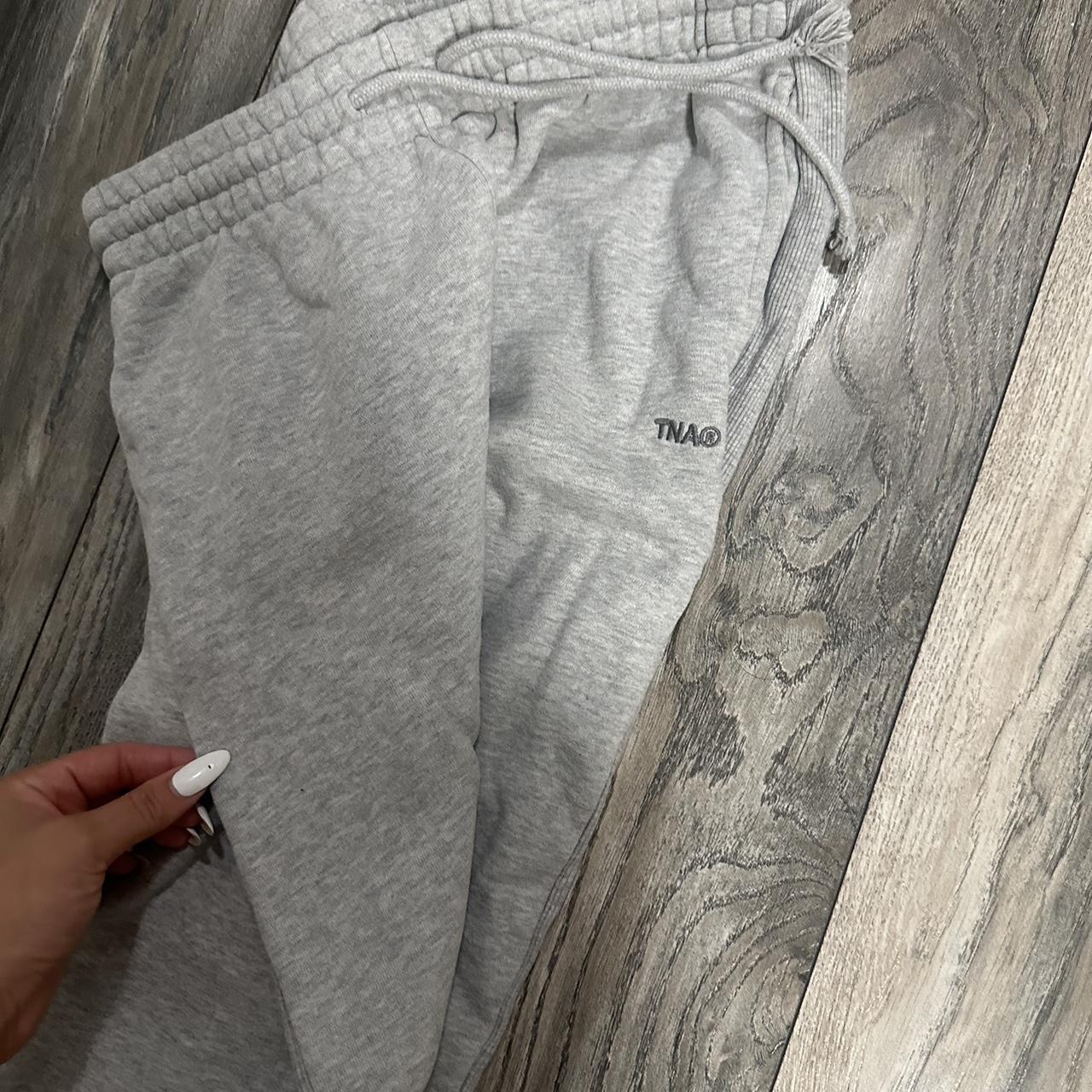 Grey tna sweatpants Depop