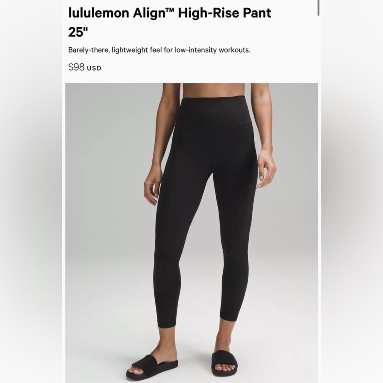 lululemon Align™ Low-Rise Pant 25, Women's Leggings/Tights