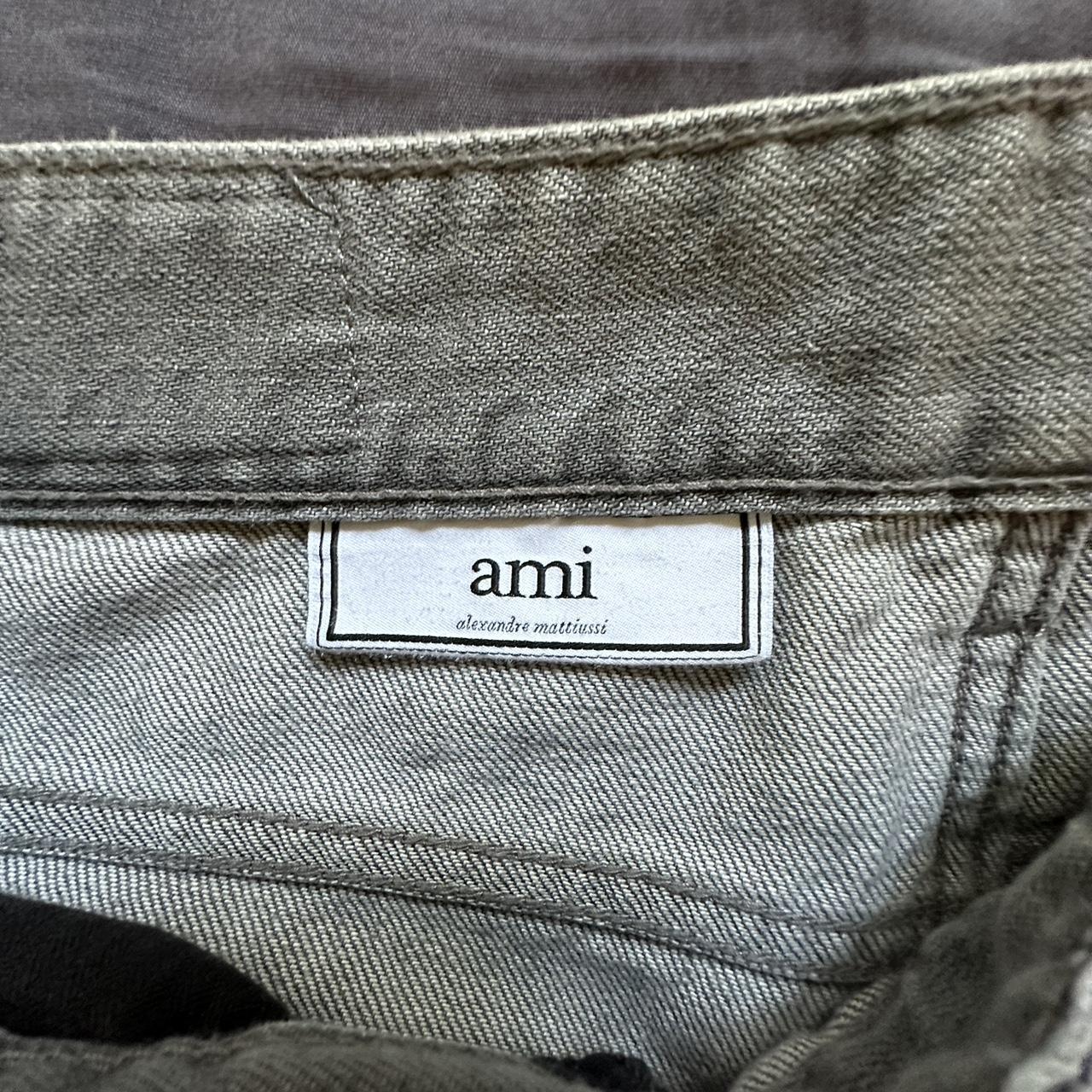 AMI Paris Denim Jeans Size 30 Slim straight Feel... | Depop