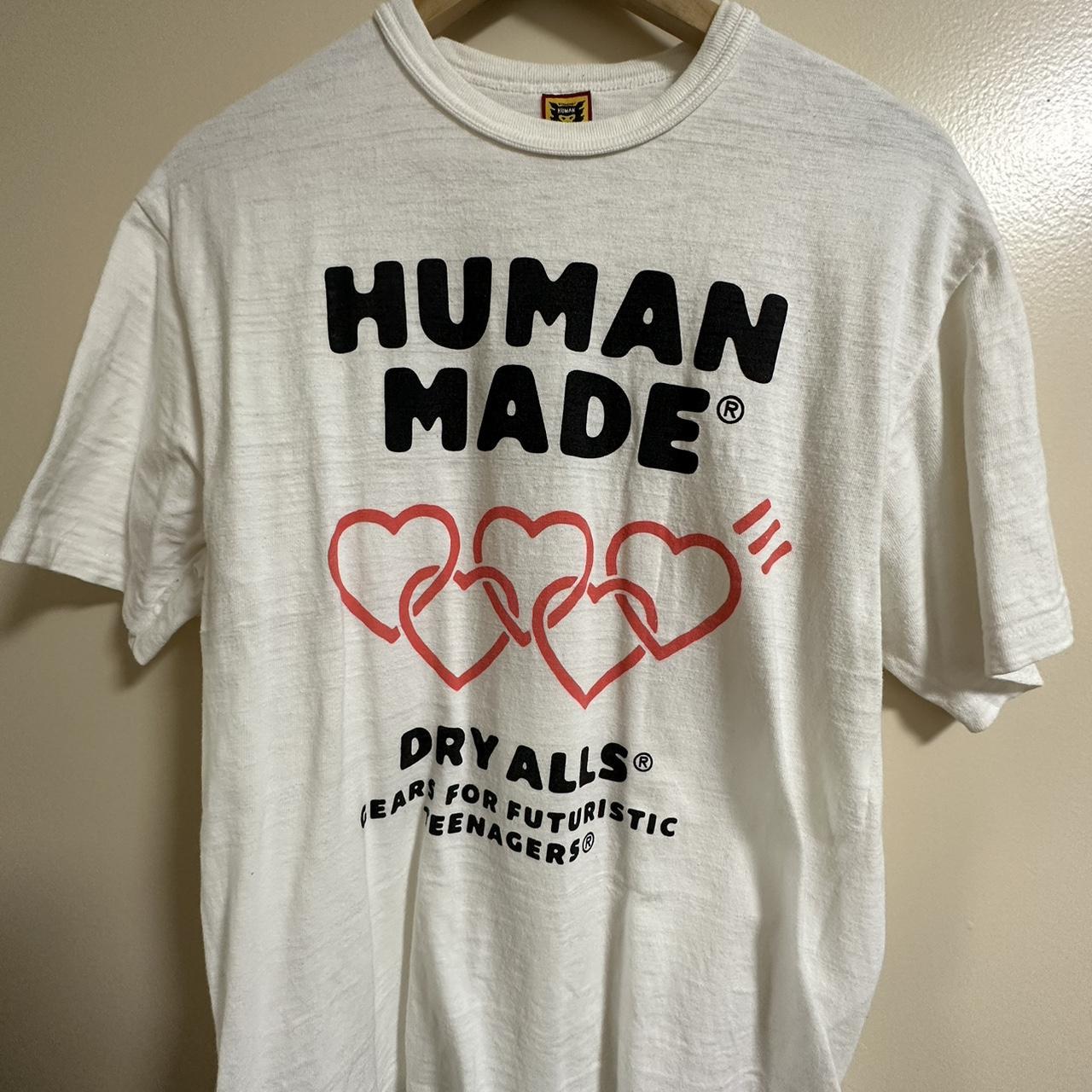 Human Made Tee Large (fits M-L) Used but in good... - Depop