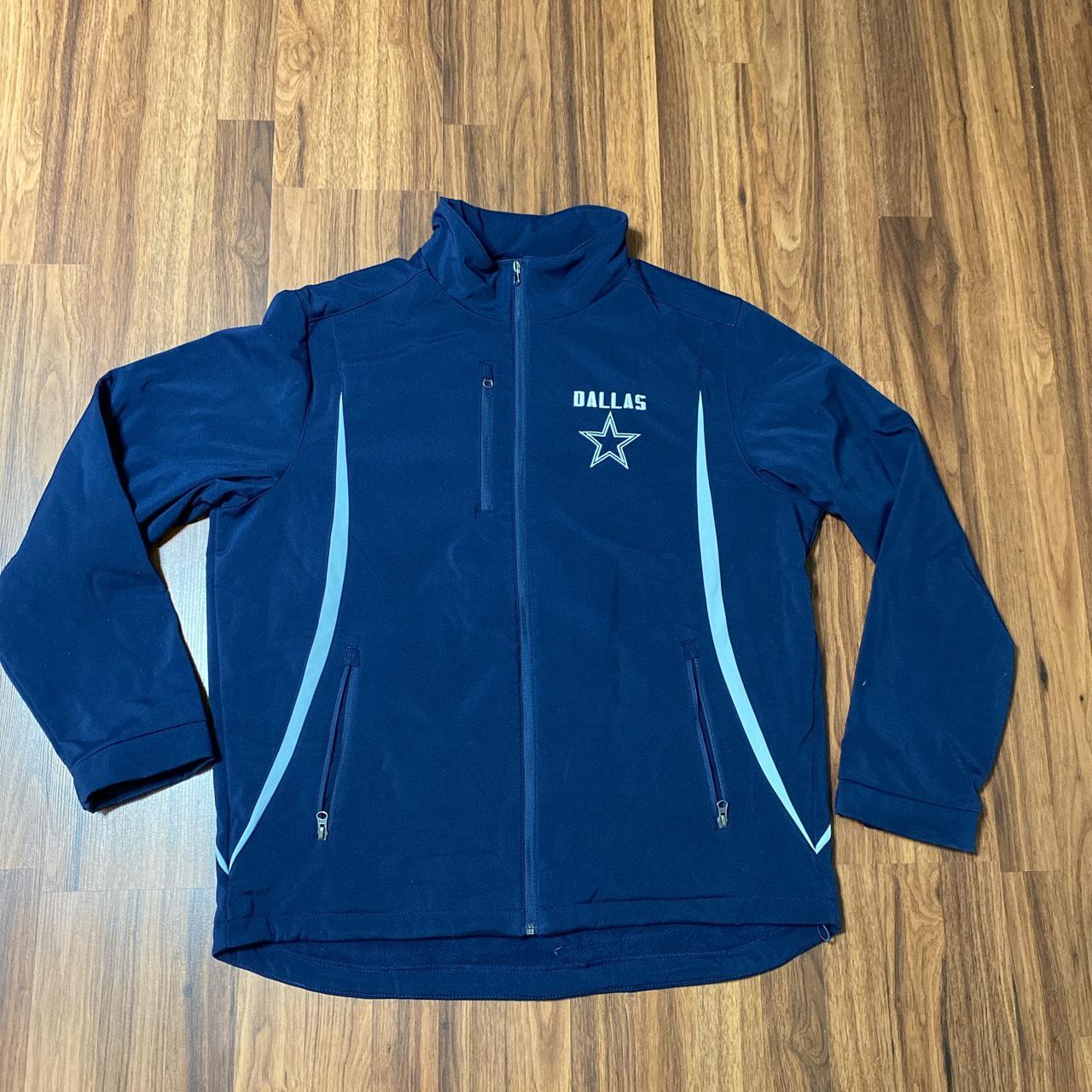 Dallas Cowboys NFL Soft Shell Jacket Size XL This - Depop