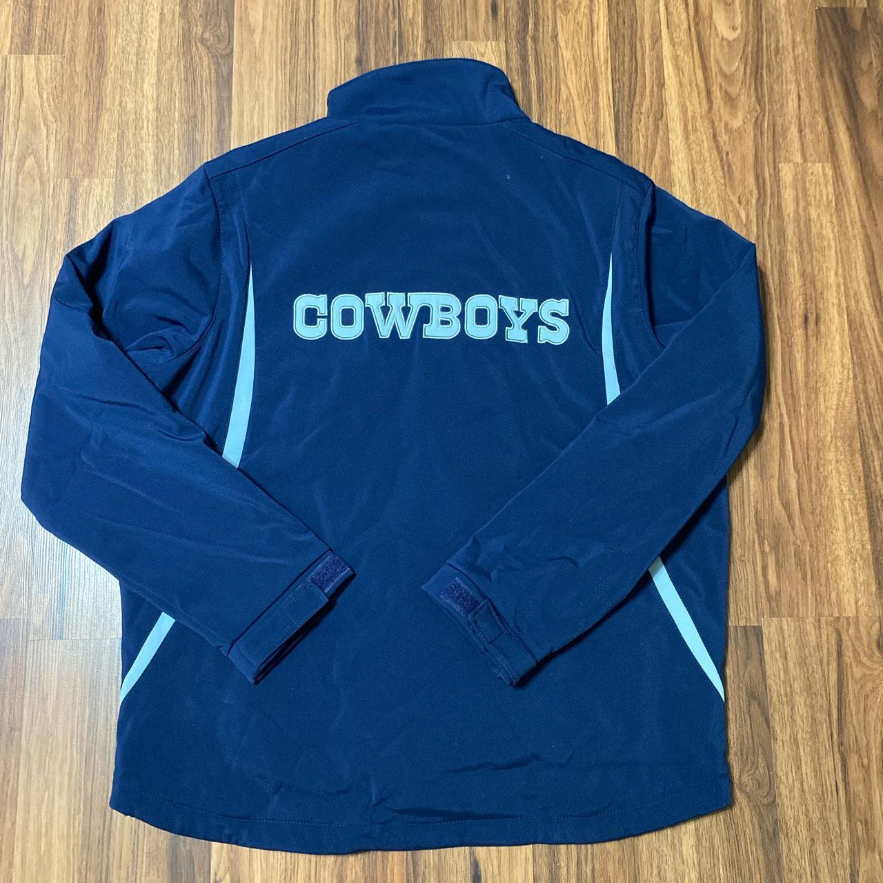 Dallas Cowboys NFL Soft Shell Jacket Size XL This - Depop