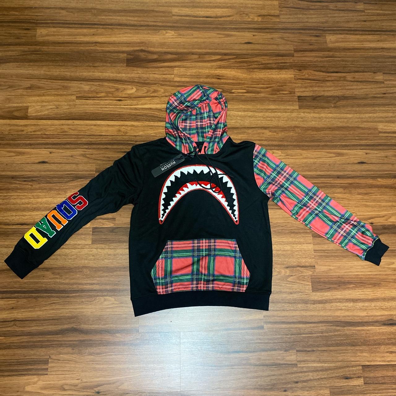 Hudson shark outlet mouth hoodie