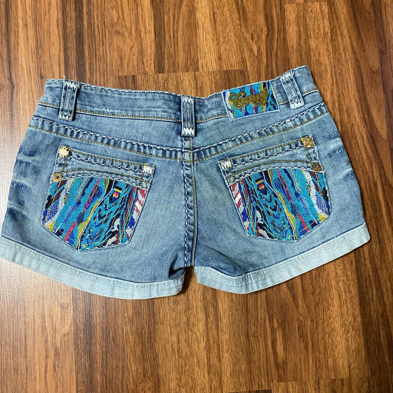 Coogi Women's multi Shorts | Depop