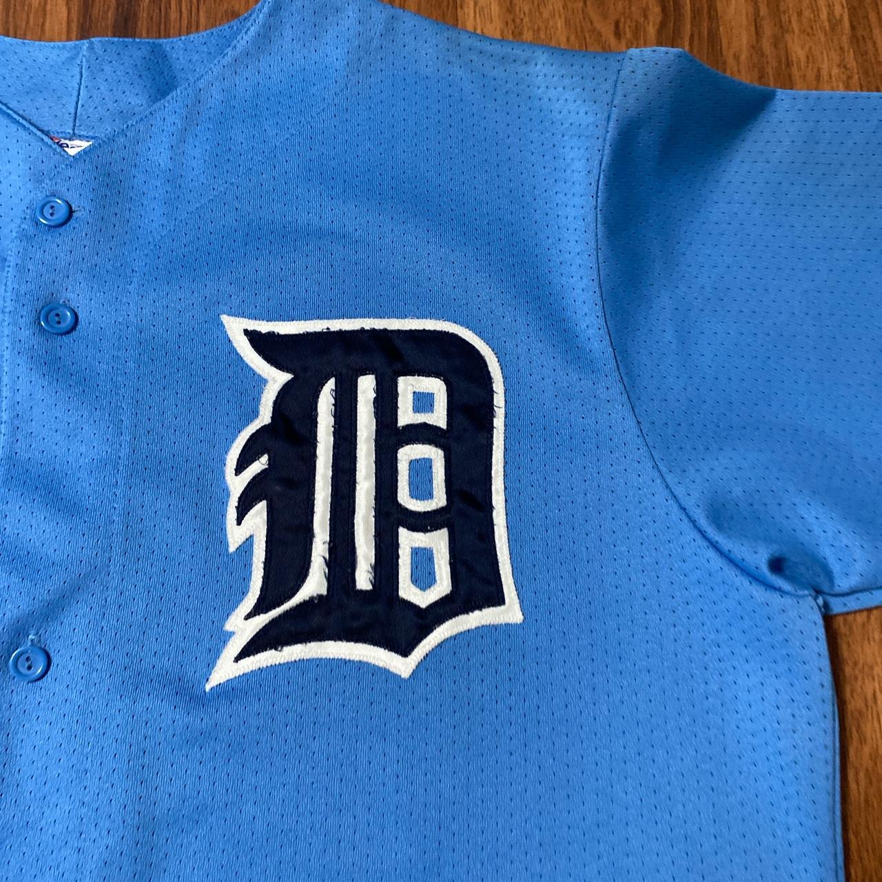 Vintage Detroit tigers baseball jersey Majestic - Depop