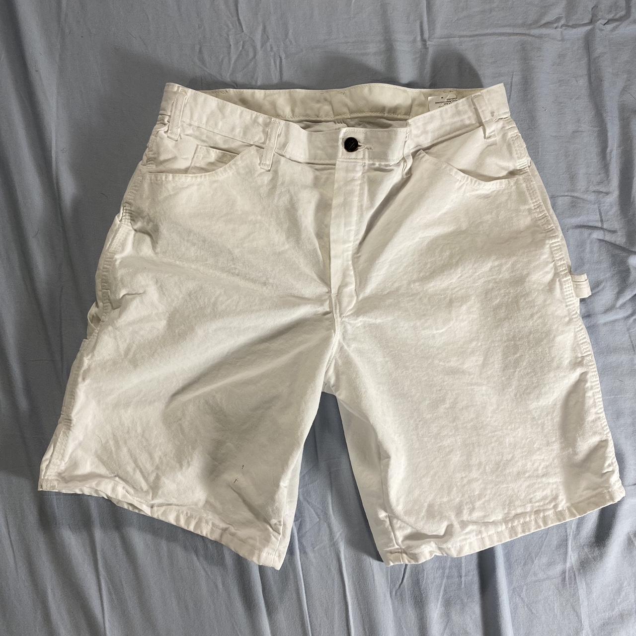 Dickies Men's White Shorts | Depop