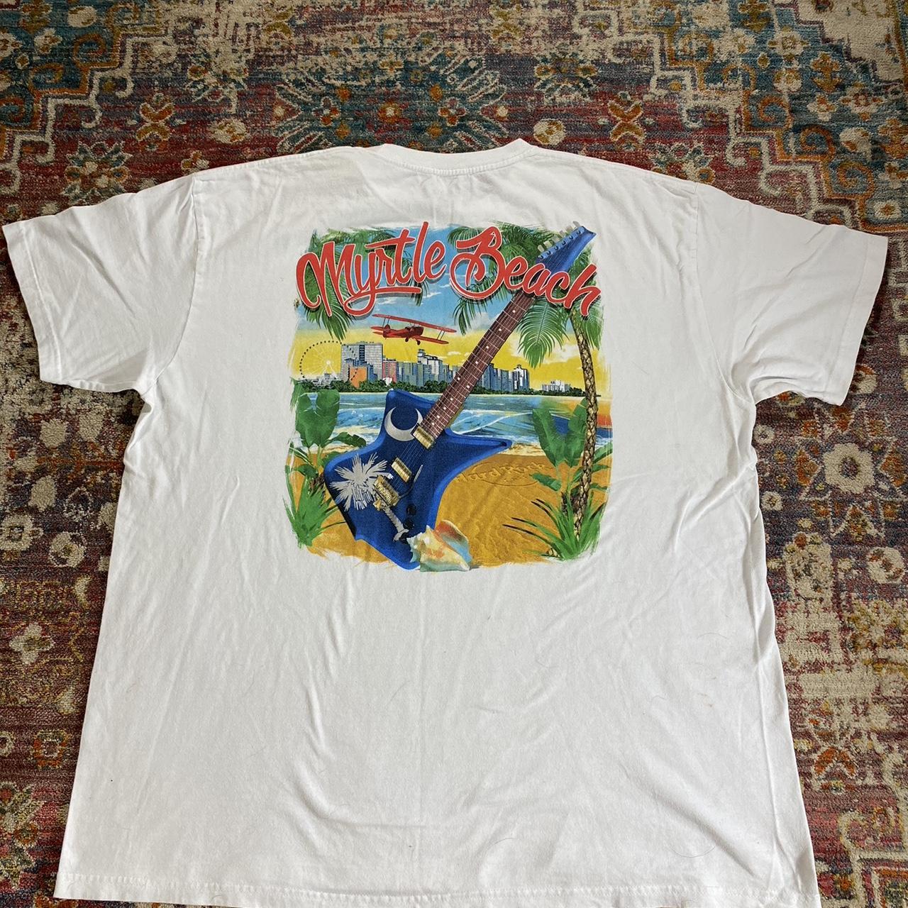 hard rock cafe myrtle beach graphic shirt size... - Depop